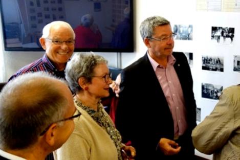 Bürgermeister Schuchmann bei der Eröffnung